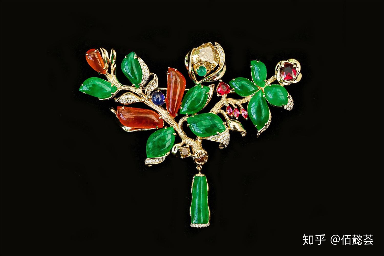高清图|CINDY CHAO The Art Jewel大师系列极光蝴蝶胸针图片1|腕表之家-珠宝