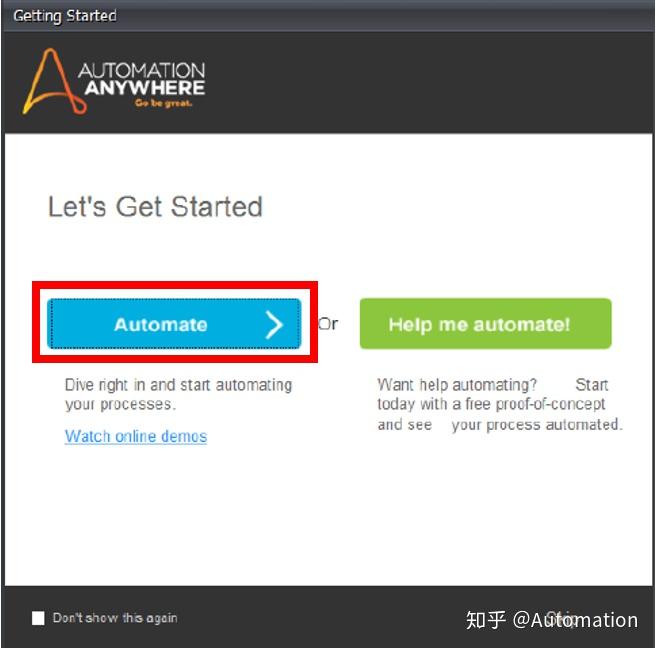 step 1 visit university.automationanywhere.com