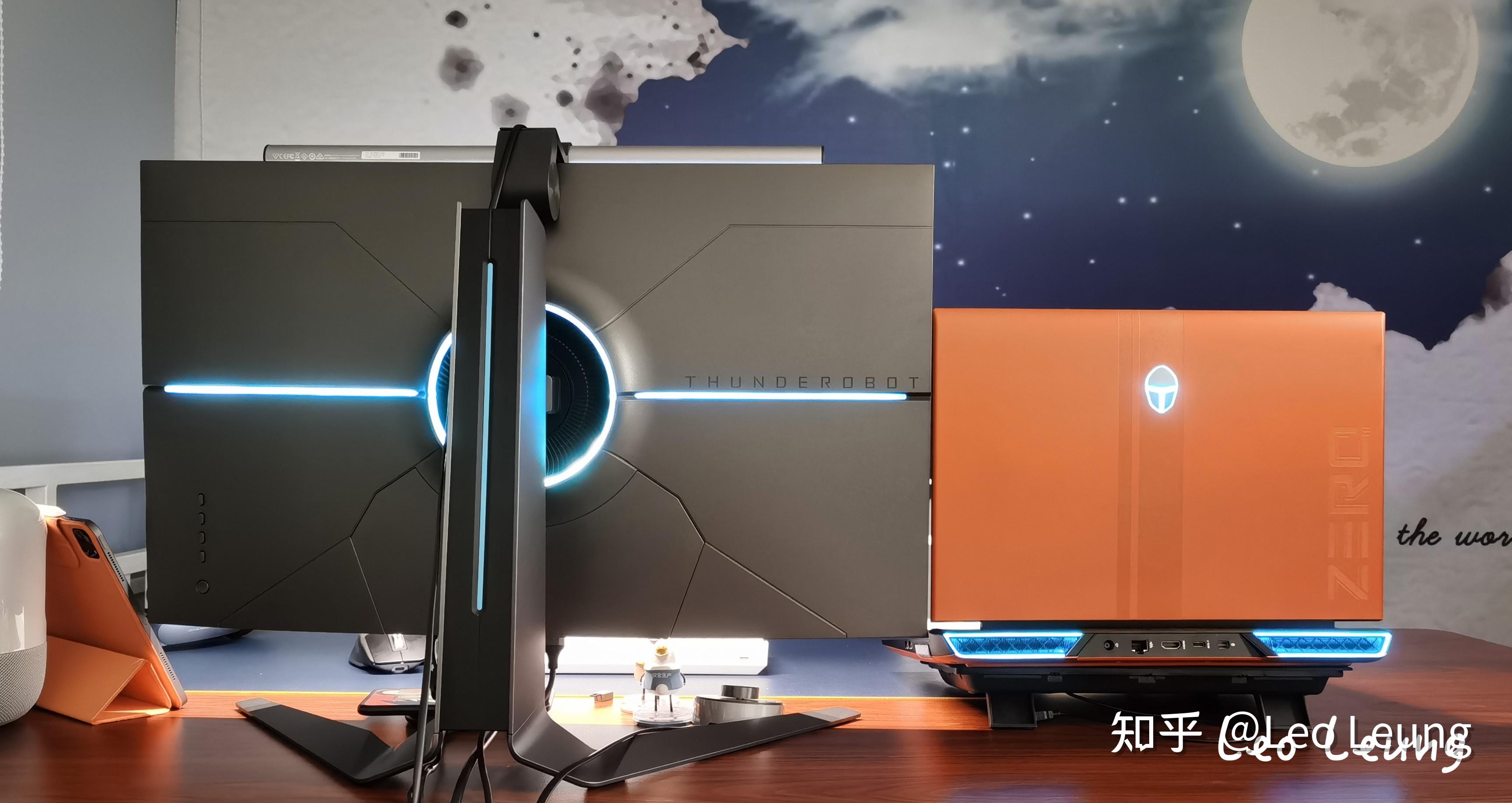 超高颜值的雷神银翼游戏显示器测评报告!