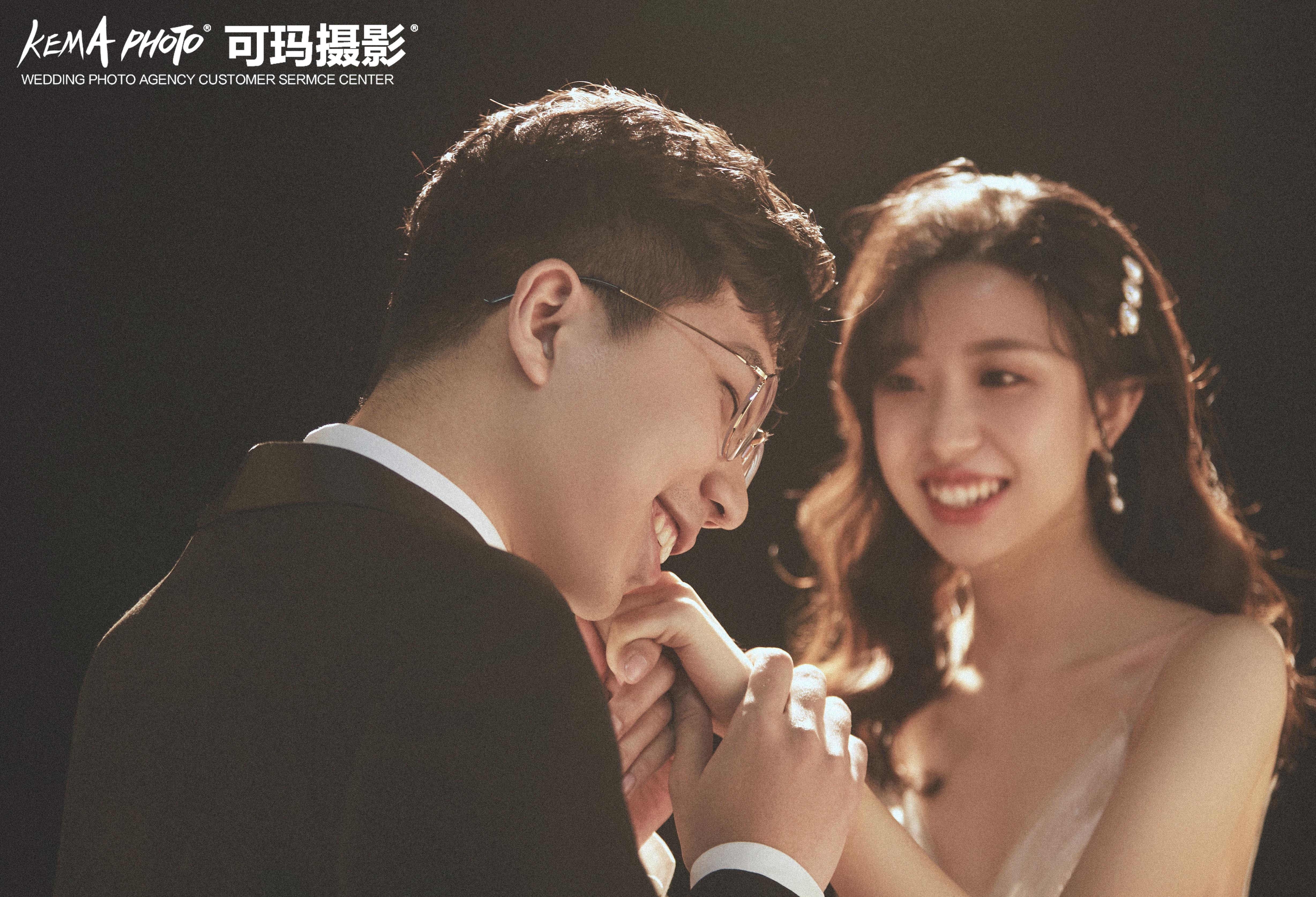 黑白婚纱照感受经典极致魅力