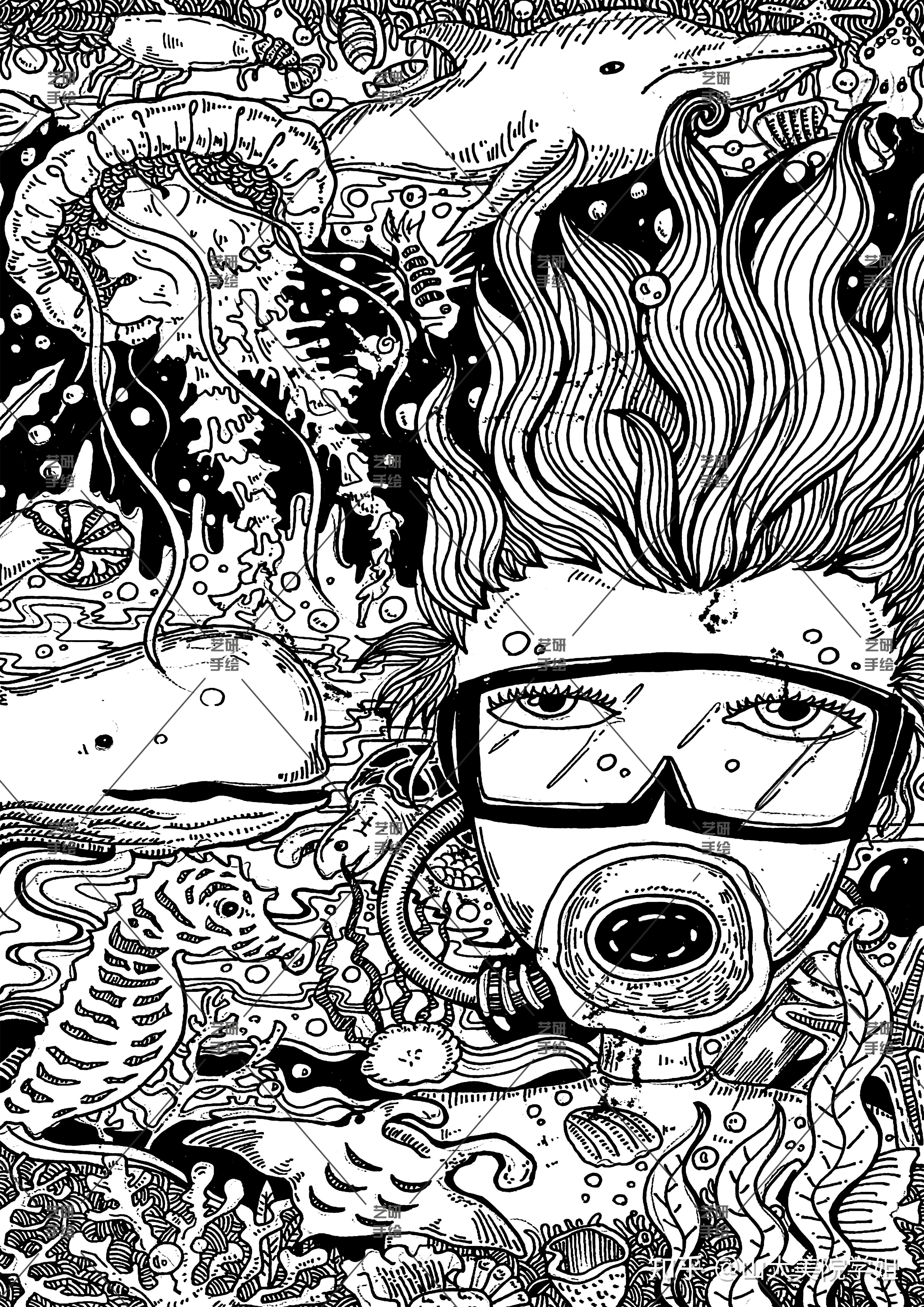 太原科技大学839命题设计考研手绘