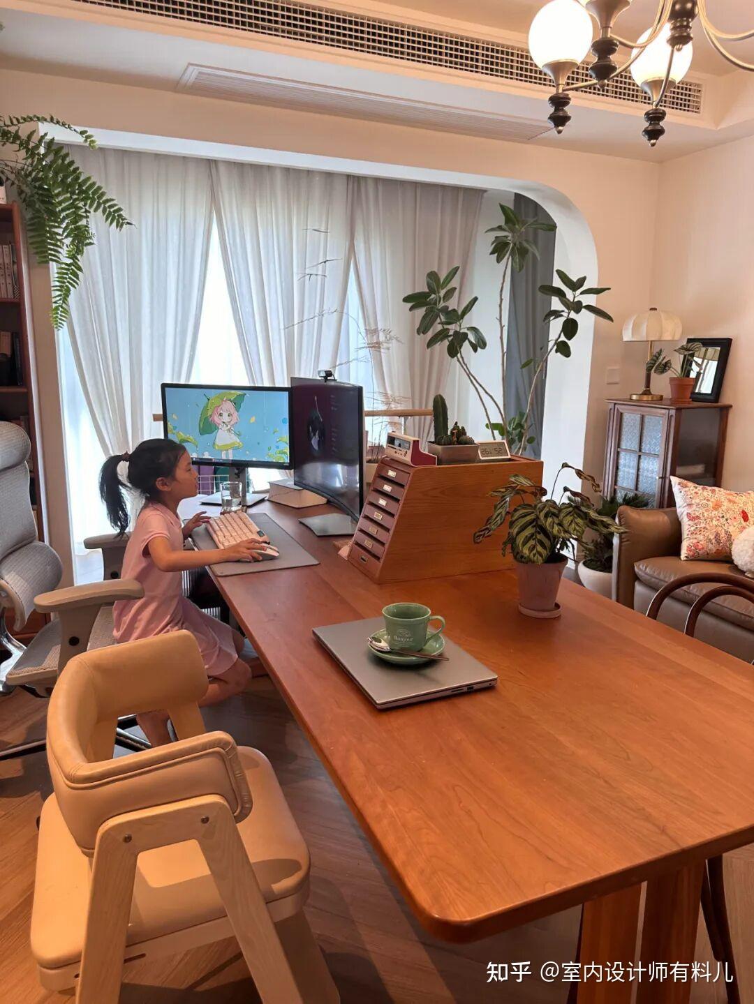 入住一年,我最不后悔的就是客厅改书房,如今真是越住越喜欢! - 知乎