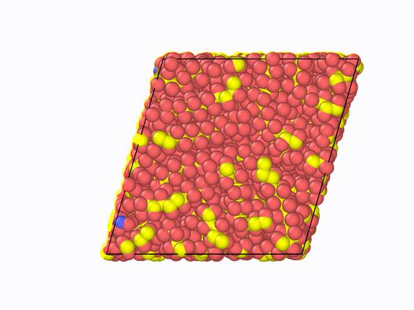 lammps模拟正交box转斜交triclinic两种简单方法介绍