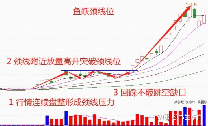 短线高手小旋风的复盘日记鱼跃颈线位战法