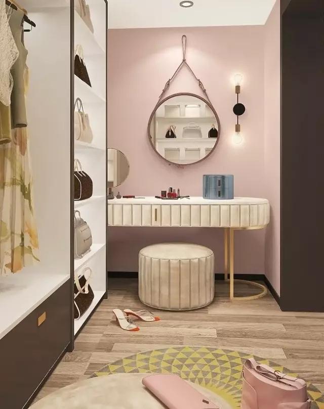 丽舍宫艺术壁材莫兰迪系列藕粉色