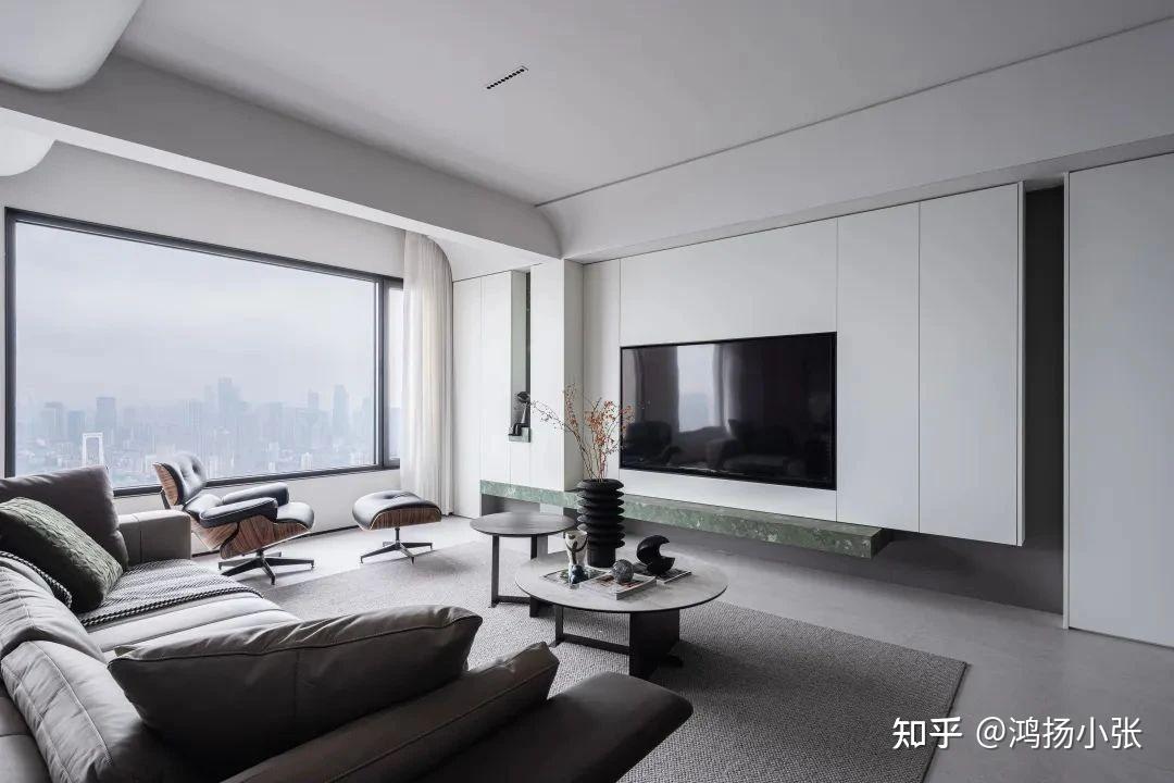 设计案例|132㎡极简轻奢风,简约而又不失质感,每一处都美的很高级 - 知乎