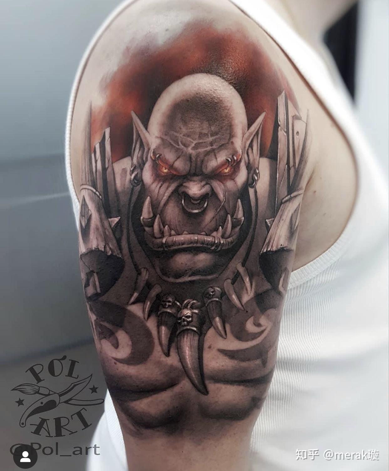 纹身游戏纹身第二弹魔兽世界