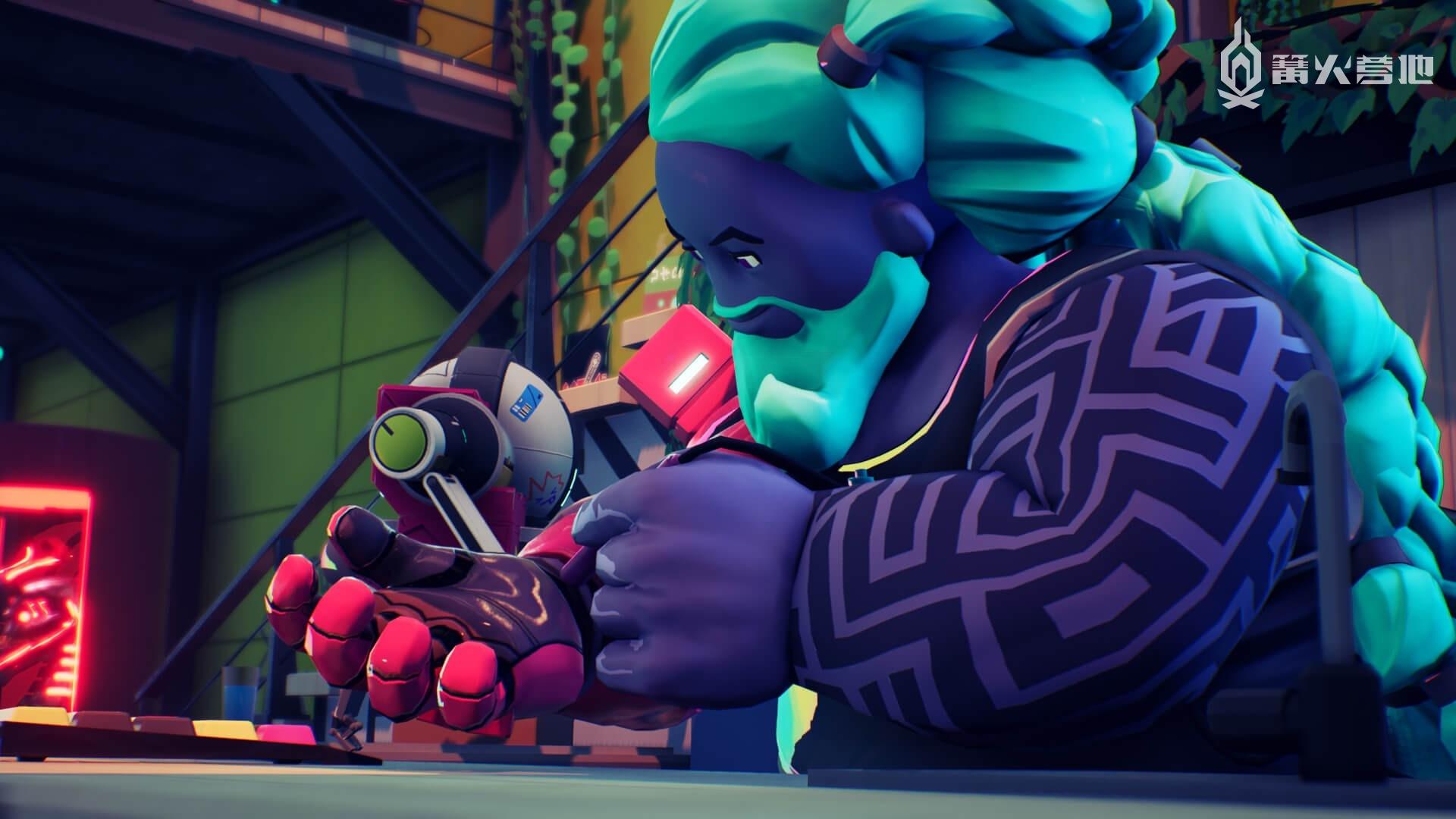 由于《arcadegeddon》的枪战设计非常紧凑,我没过多久