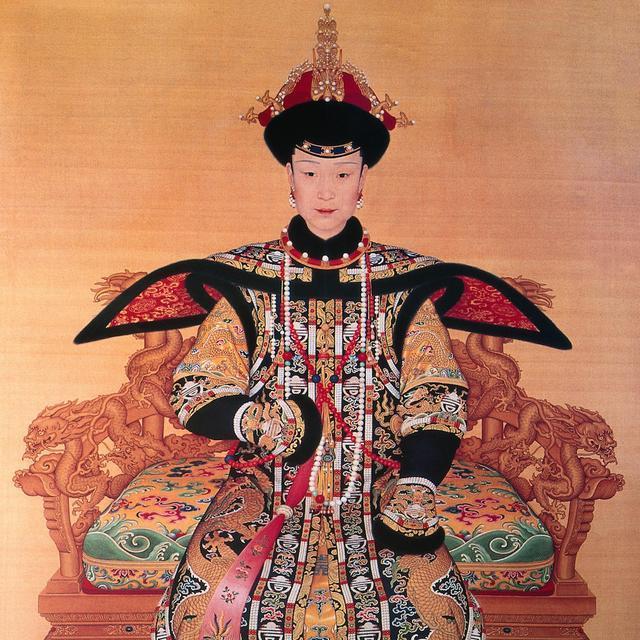 慈禧年轻时也应该是美女吧