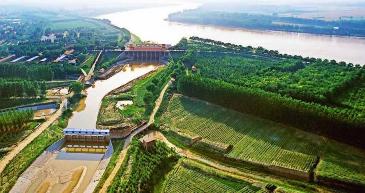 黄金之渠引黄济青工程shuimore