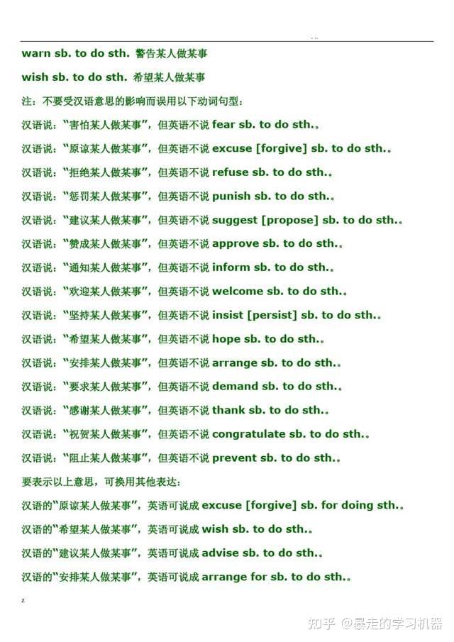 高中英语，超全收录“385常用动词短语固定搭配”完整版，快掌握 - 知乎