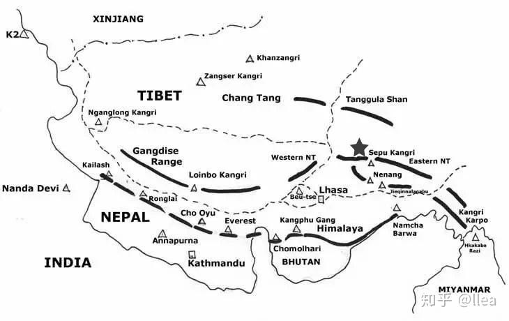 藏东探秘带着滑雪板登上了萨普神山