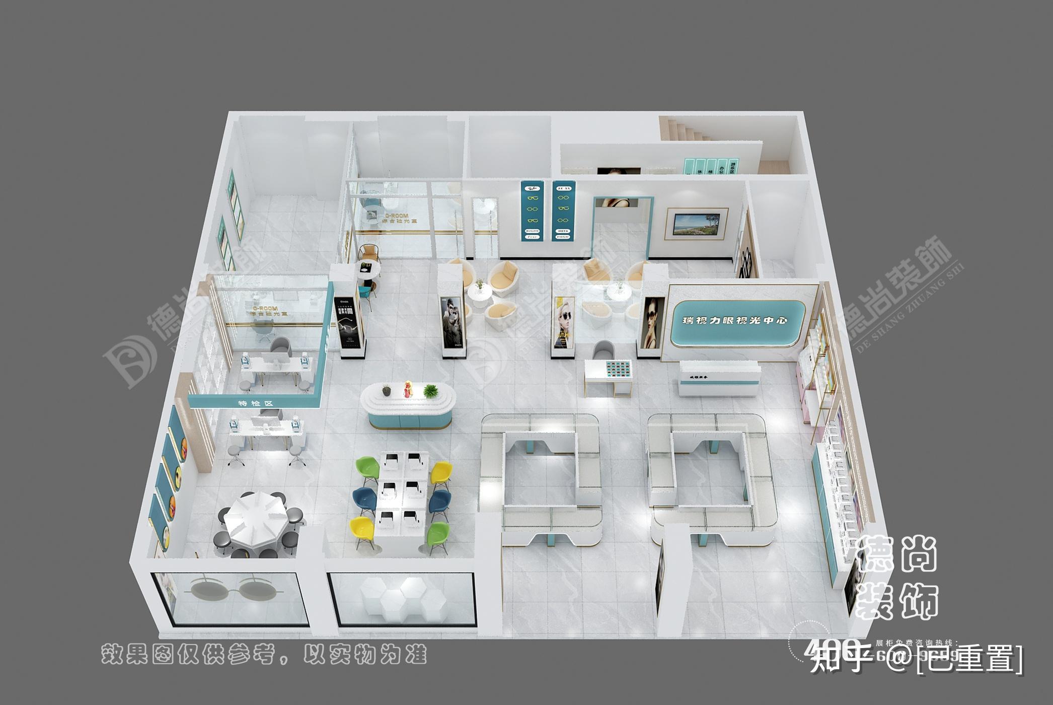 眼镜店整体装修才是眼镜店装修的风向标
