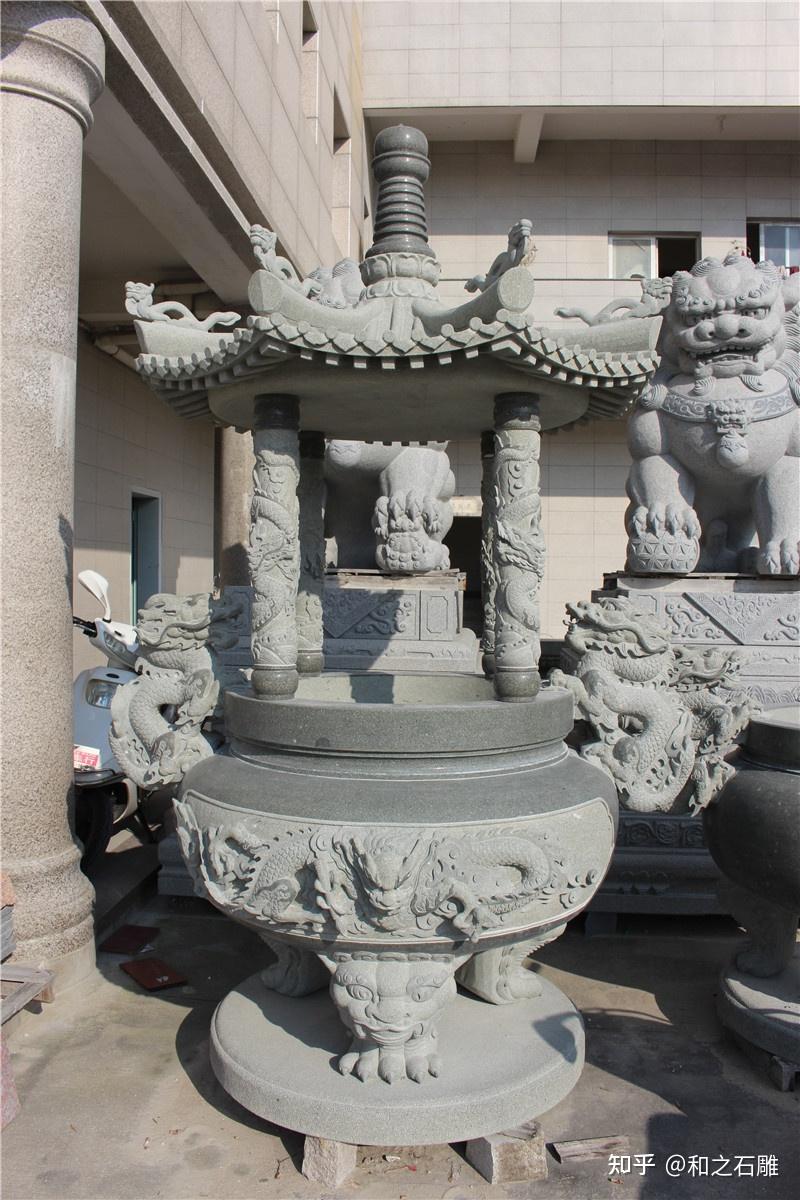 寺庙为什么喜欢青石石雕香炉