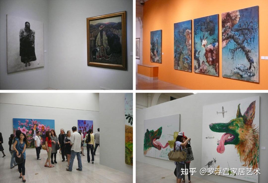 周春芽 サイン有り 版画 中国人有名アーティスト 真作