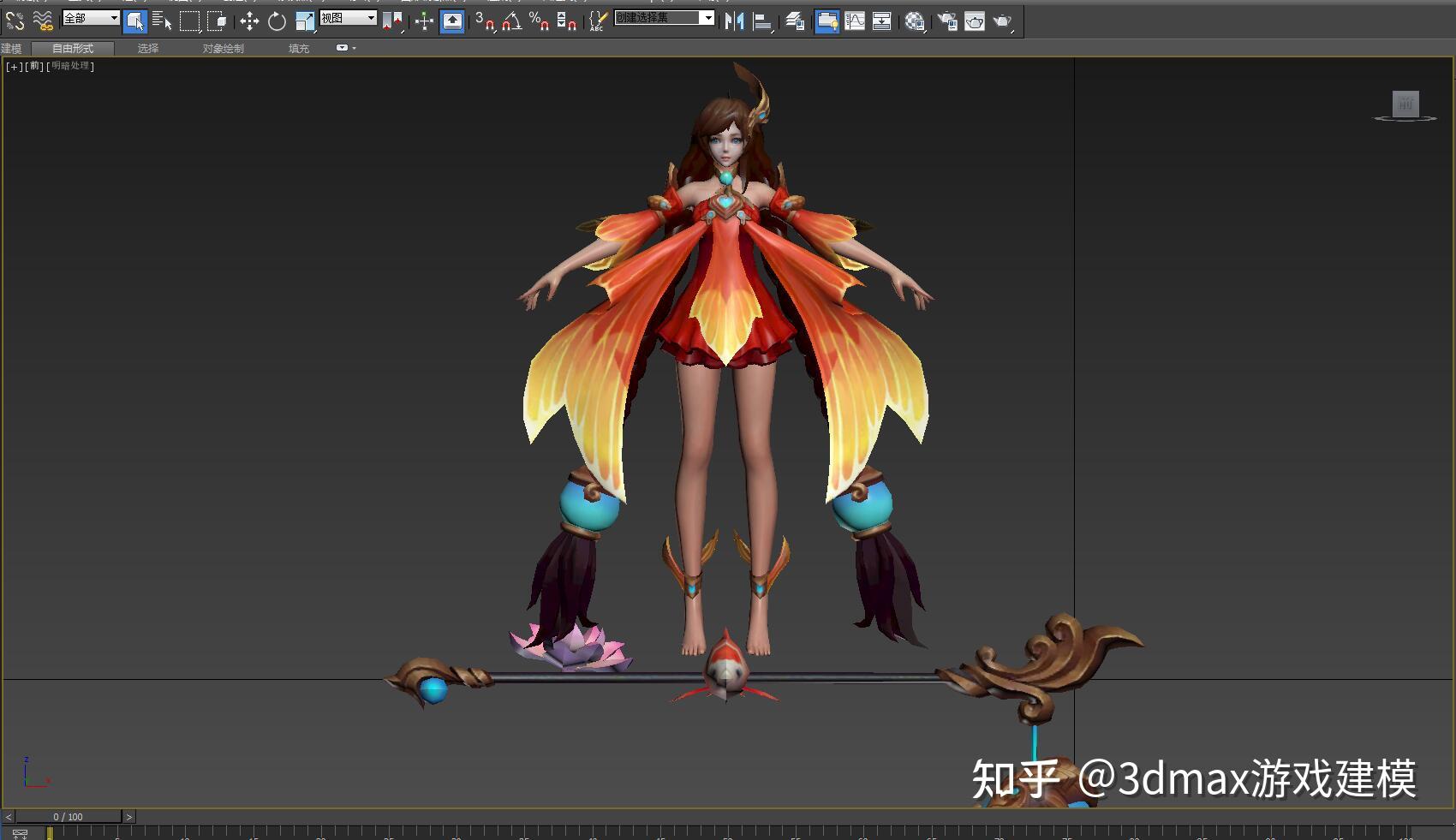 13个王者荣耀英雄角色模型,max文件 材质贴图,3d游戏建模素材