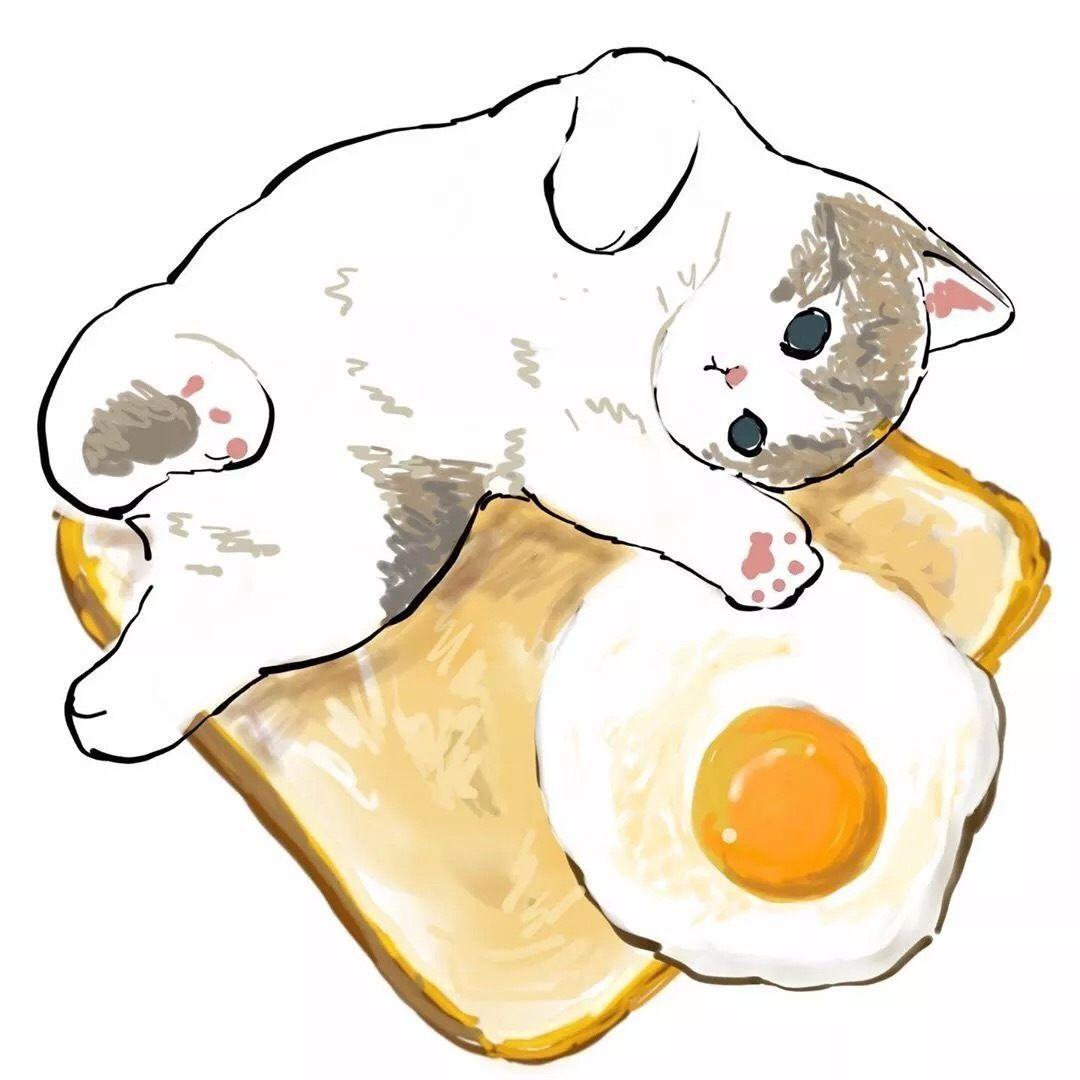 可爱猫咪绘画 日本插画家 mofu_sand|插画家|猫咪|绘画_新浪新闻