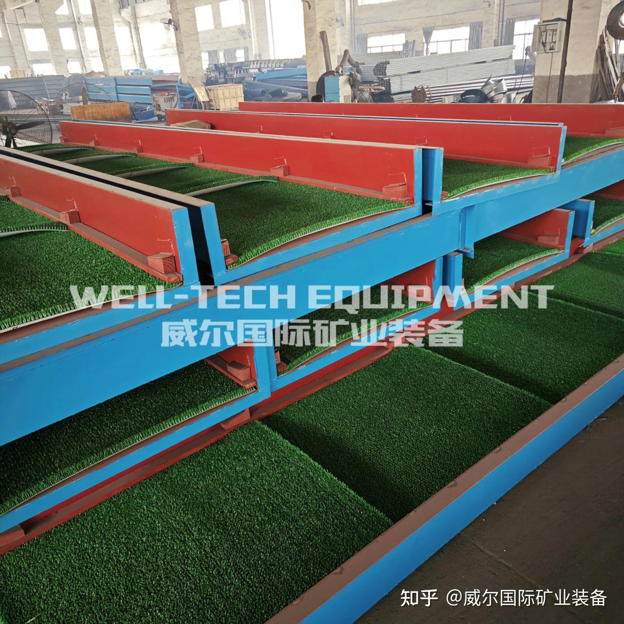 新疆河床砂金矿选矿工艺：滚筒筛离心机粘金溜槽摇床解析 知乎 
