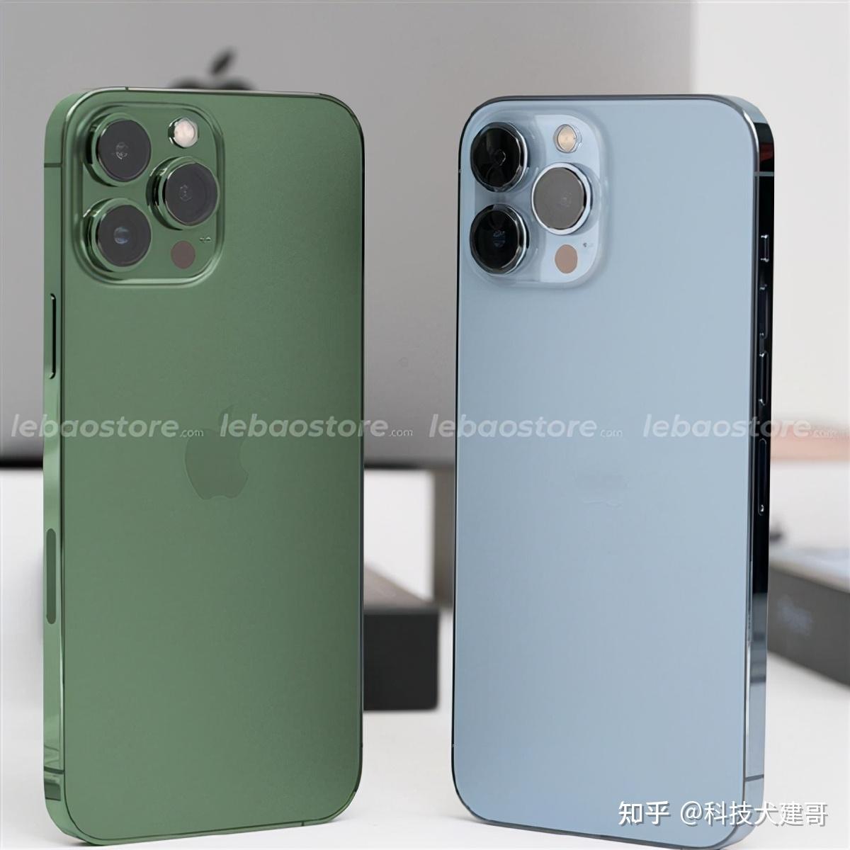 苹果在春季发布会上正式推出了iphone 13 pro苍岭绿新配色,将于今日