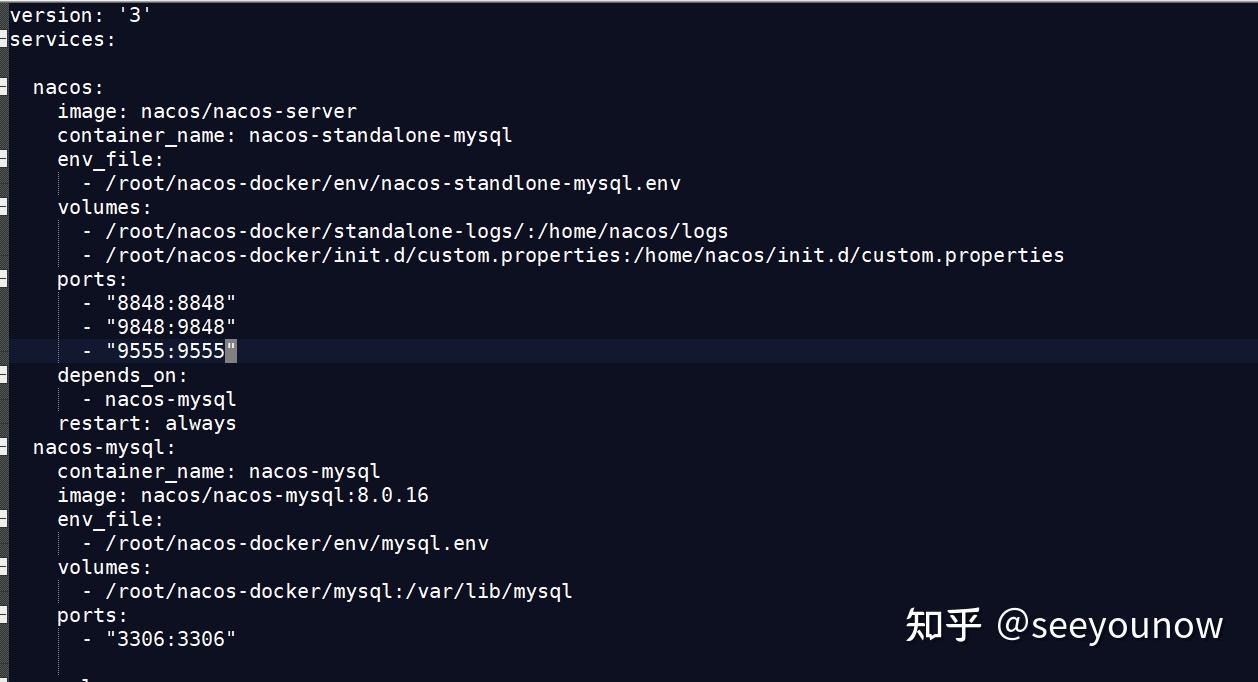 4 docker compose nacos2 1 1 mysql8 