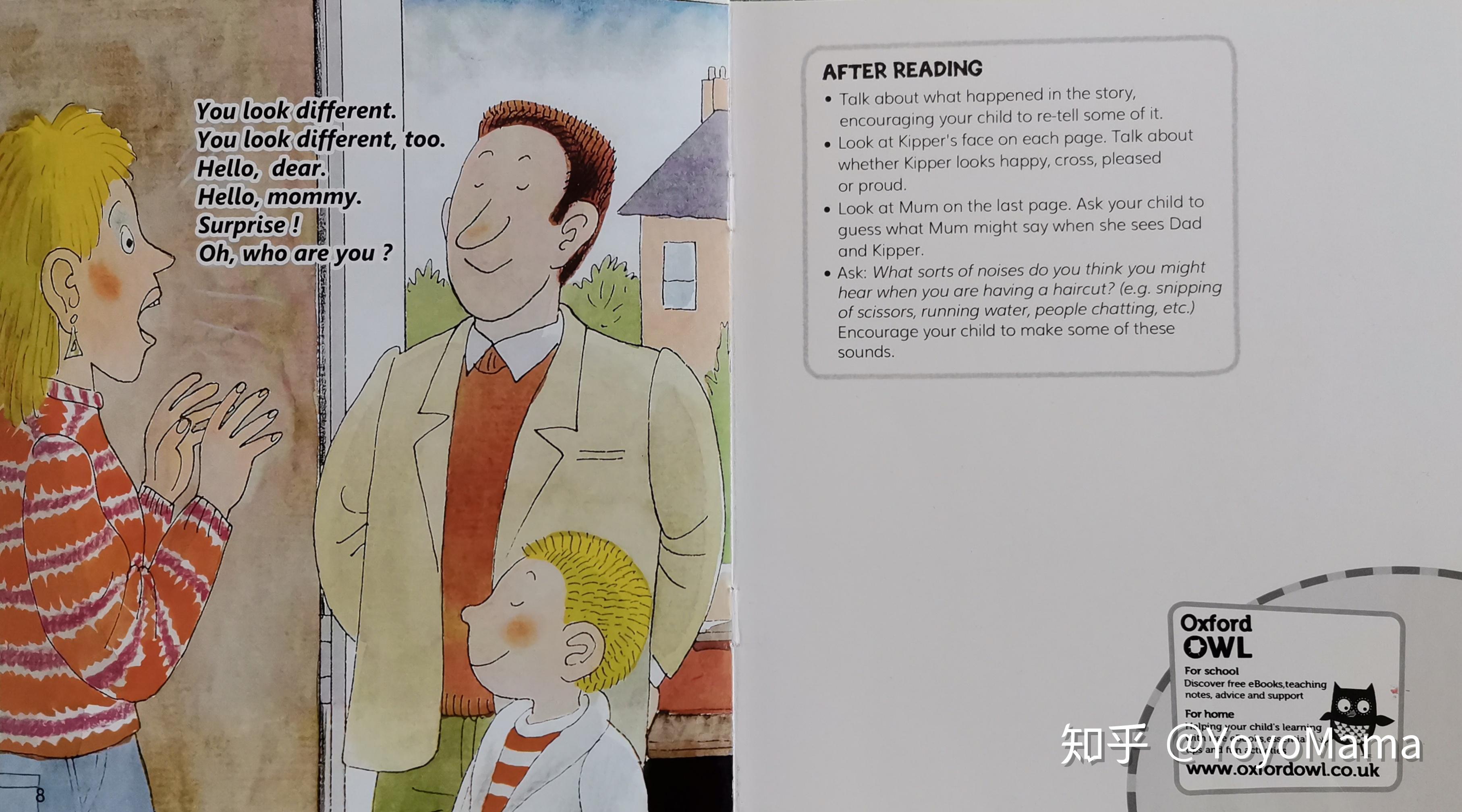 牛津树解析与拓展level1thehaircut