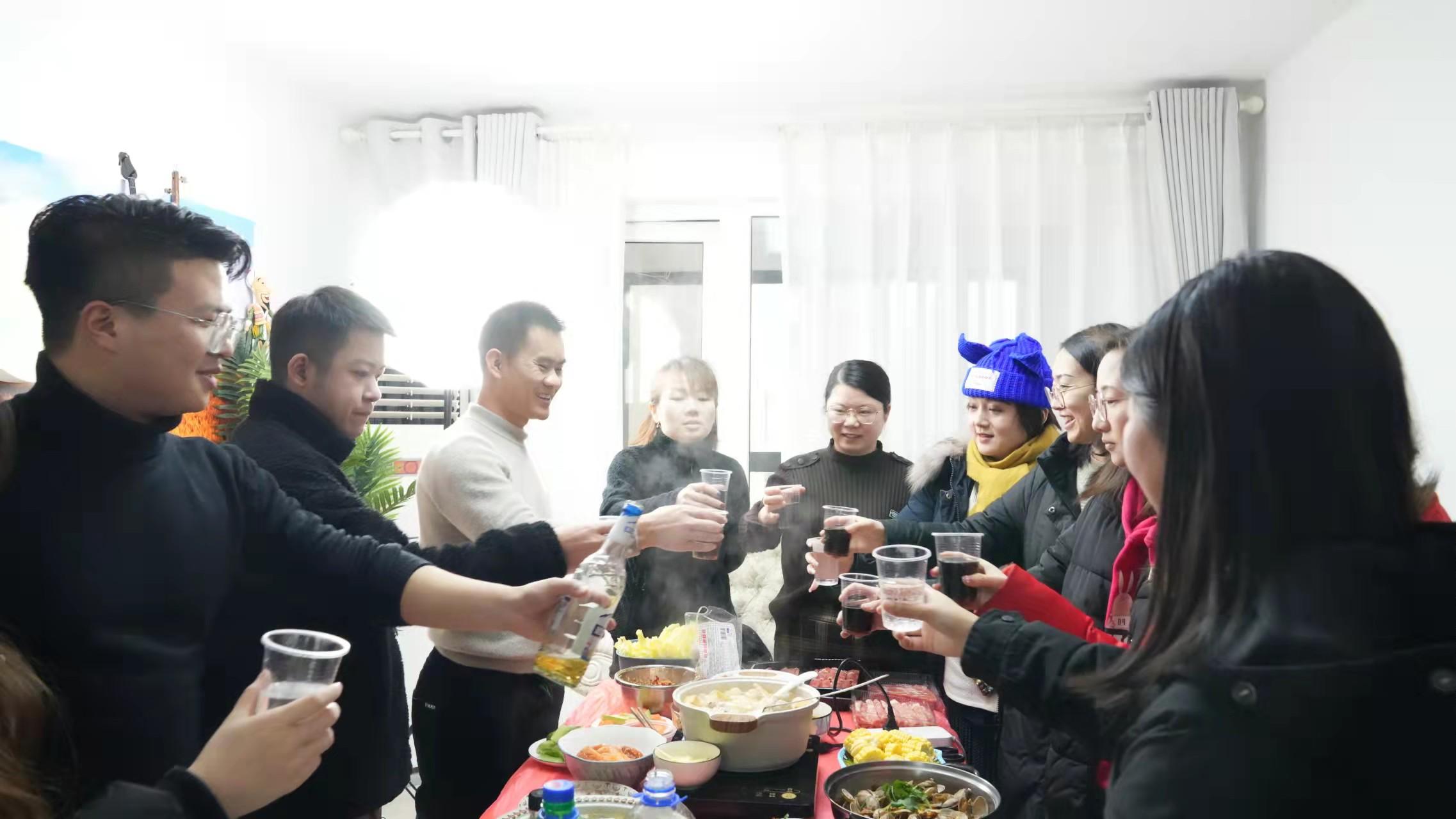 庆小年迎新春益康有机面业湖南分公司团建聚餐活动小记