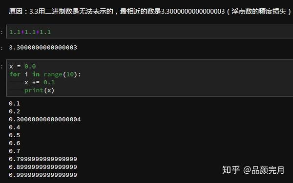 python浮点数运算精度问题如何解决