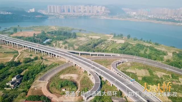 都京港嘉陵江大桥贯通嘉陵江湾书写南充发展新篇章