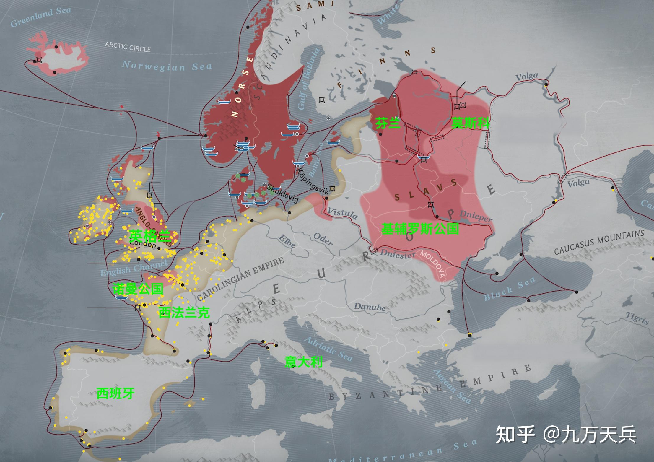 一,维京海盗和西法兰克王国的"卡佩王朝"