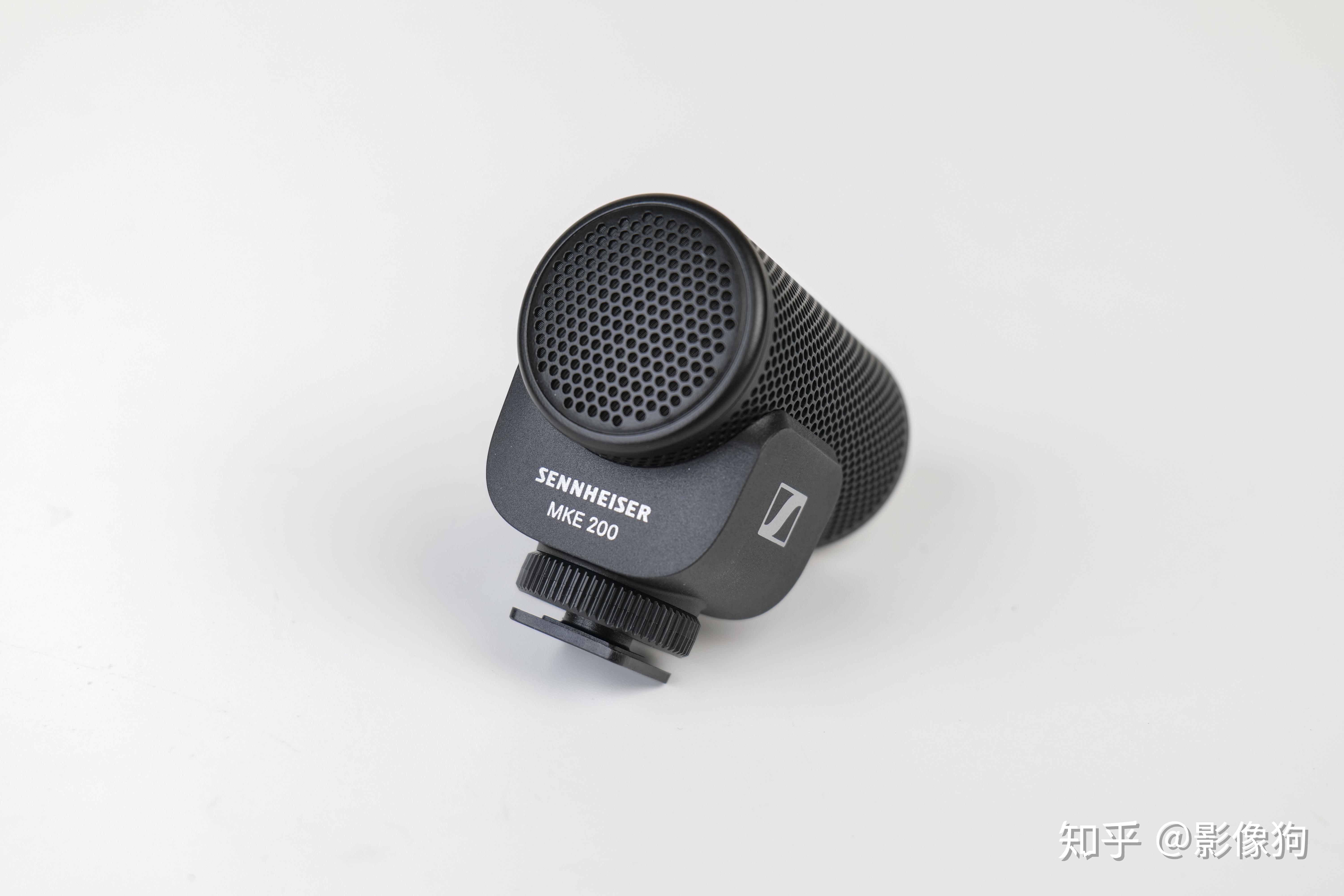 森海塞尔mke200 纽扣一般大小的机顶麦克风 vlog收音神器