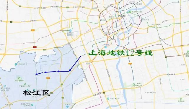 上海松江地铁规划图片