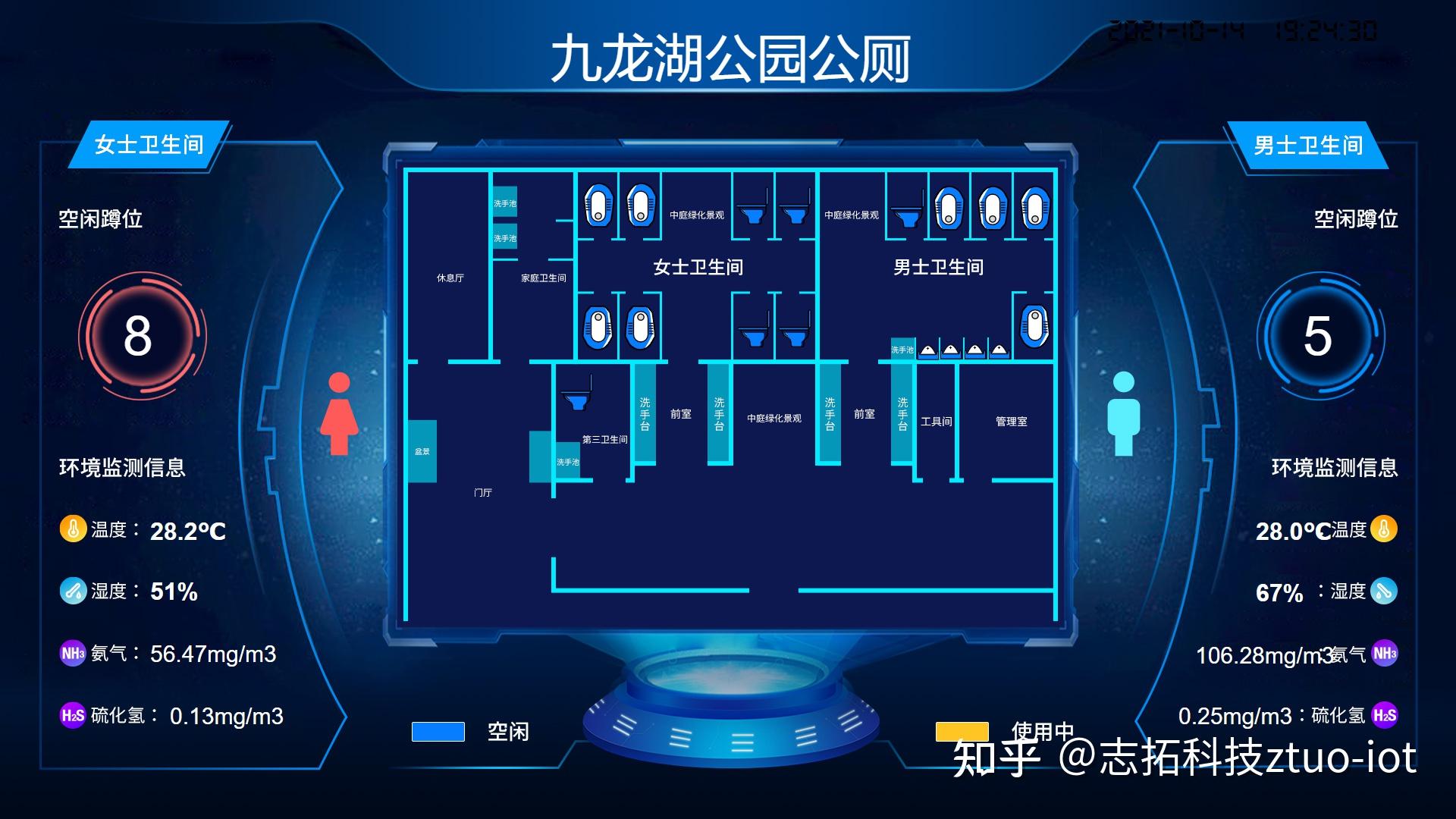 志拓科技自主研发的智慧公厕厕所技术基础是什么