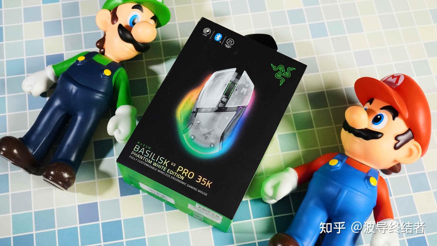 更新我的最佳鼠标!雷蛇巴塞利斯蛇V3专业版35K幻影白
