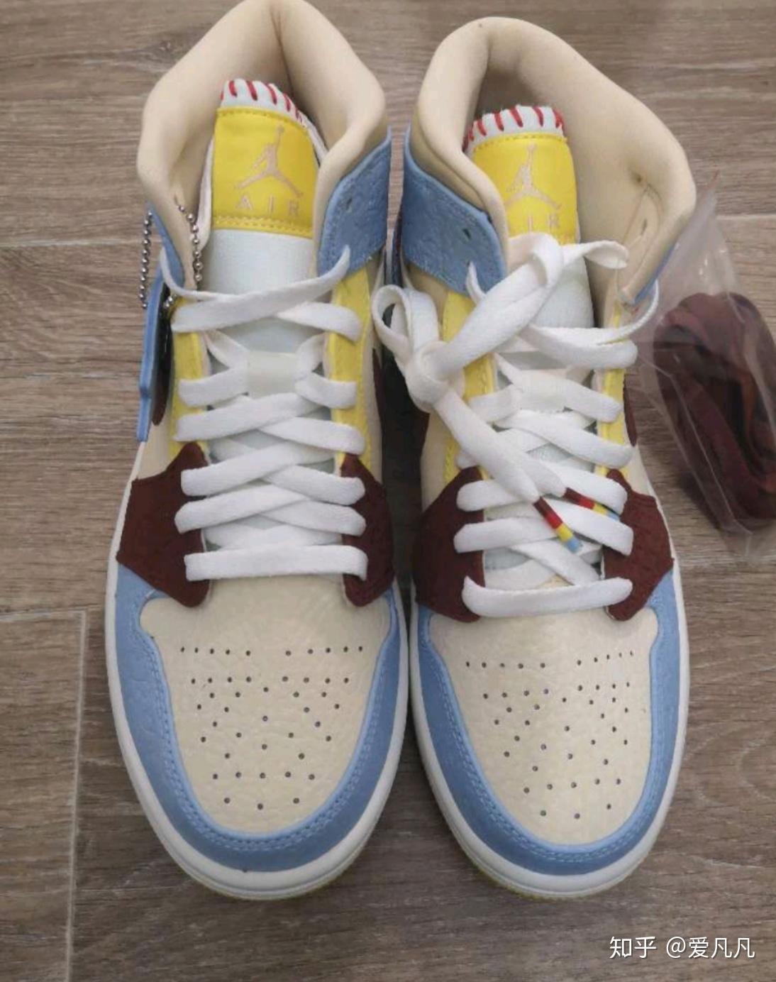 aj1非洲风情实图上脚赏析!