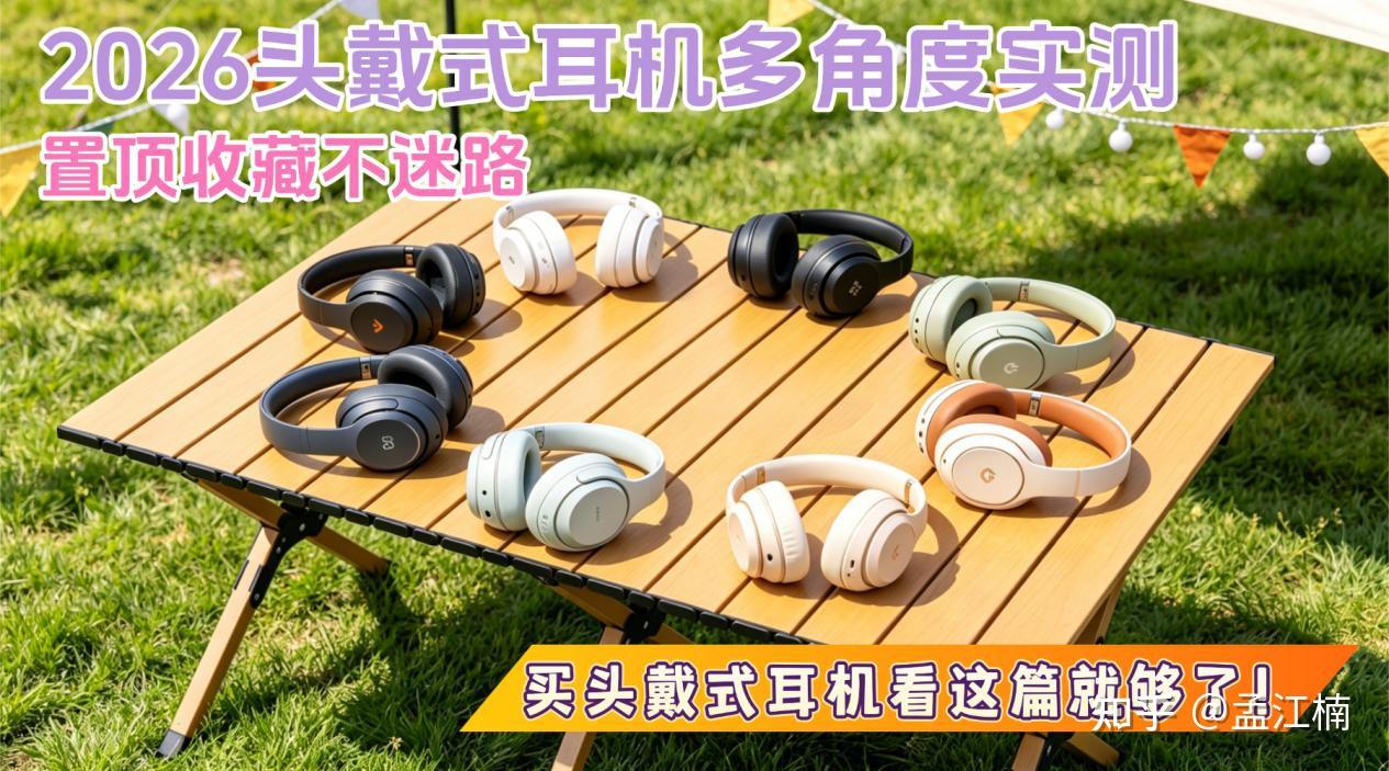 头戴式耳机推荐2026严选榜单:漫友、森海塞尔、倍思、Cleer、马歇尔等多款热门头戴式耳机实测!内附头戴式耳机全维度干货,一篇解决选购难题。