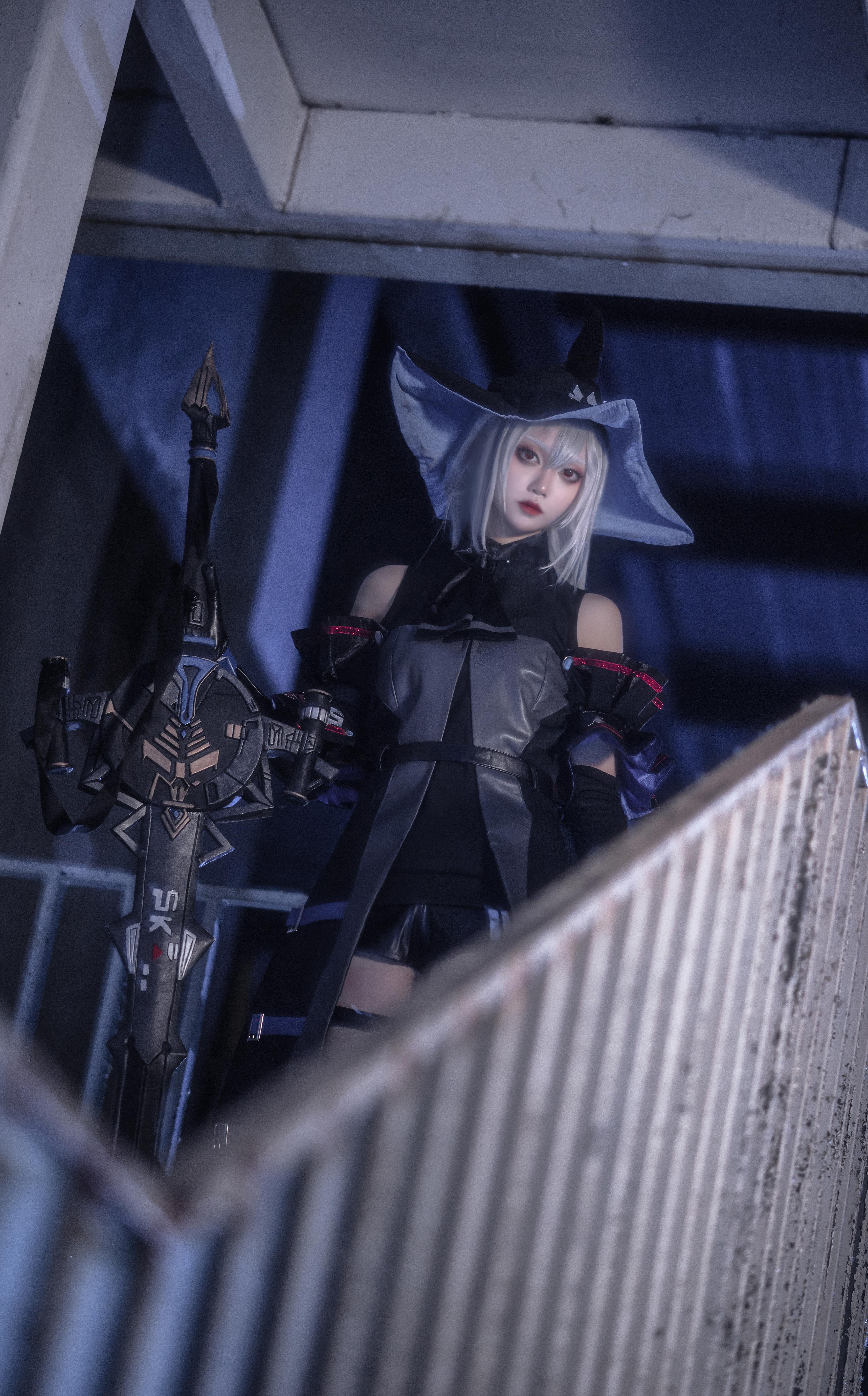 《明日方舟》斯卡蒂cosplay - 知乎