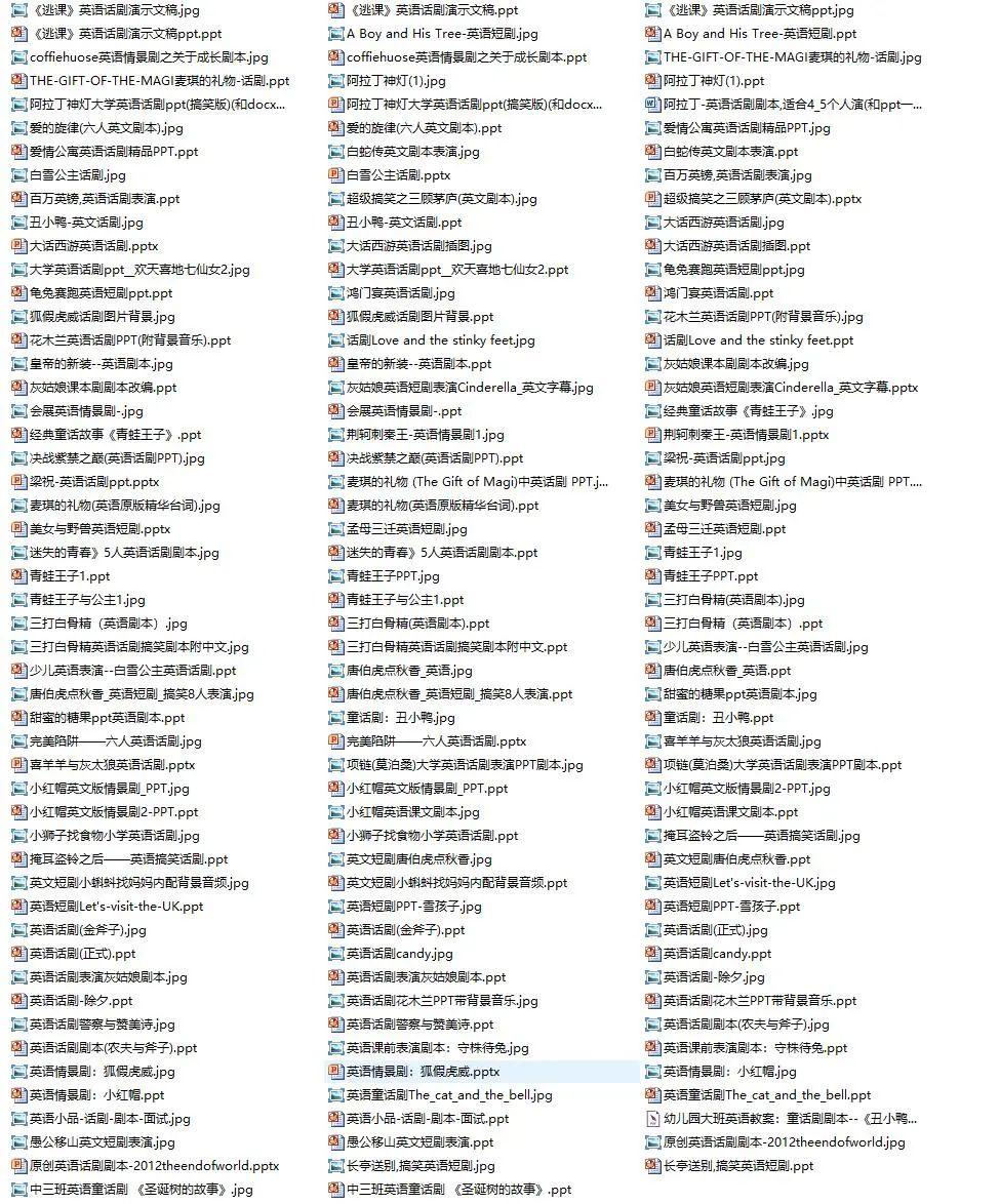 资源分享】超全儿童英语剧本！372套英文剧本+视频+PPT课件- 知乎