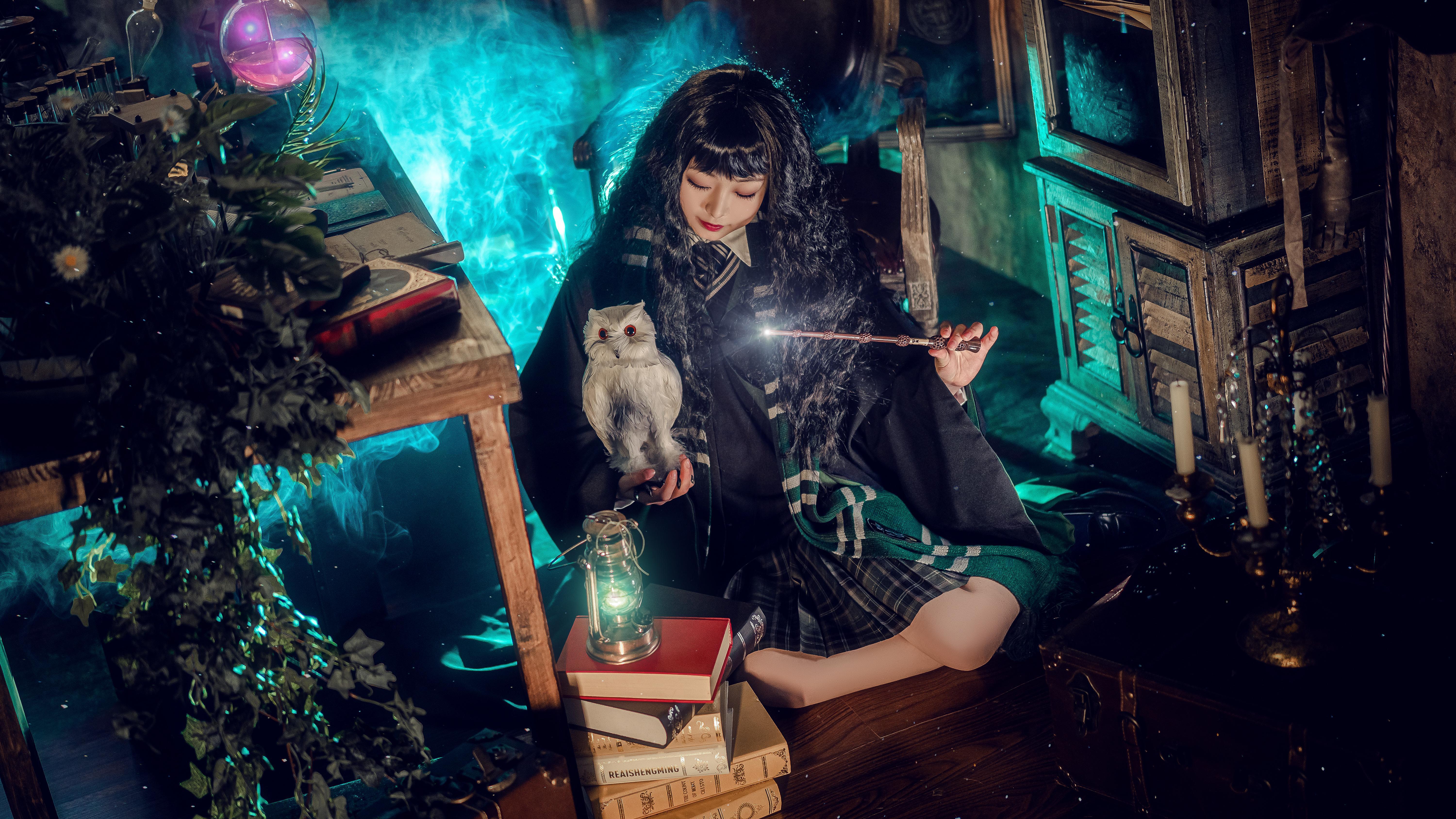 哈利波特魔法觉醒斯莱特林cosplay
