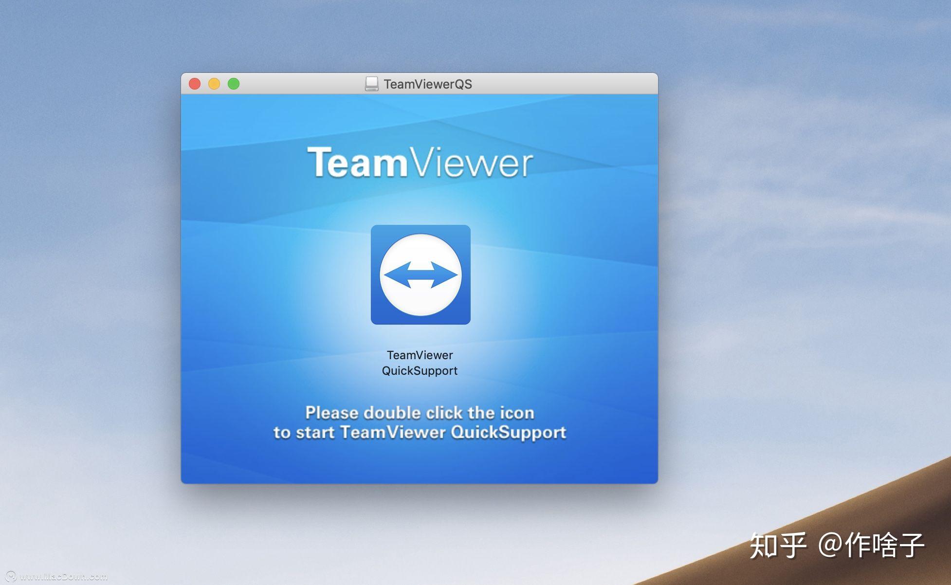TeamViewer QuickSupport 14——远程桌面管理工具 - 知乎