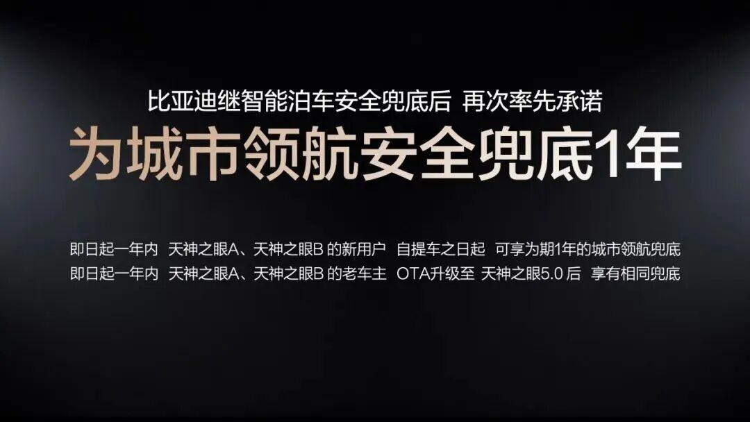 比亚迪为智驾兜底的核心目的只有一个