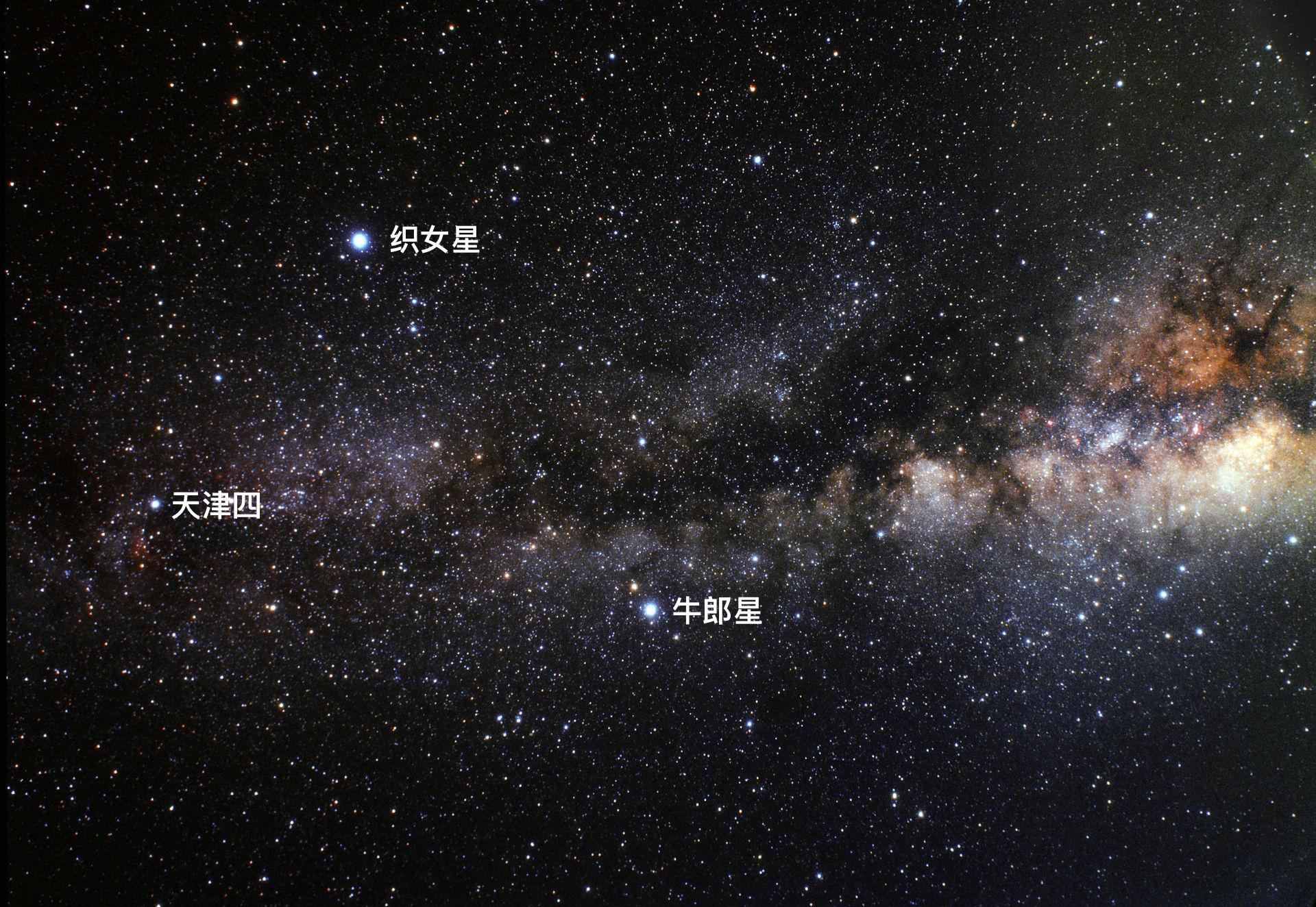 夏季大三角隐藏的那些凄美桥段