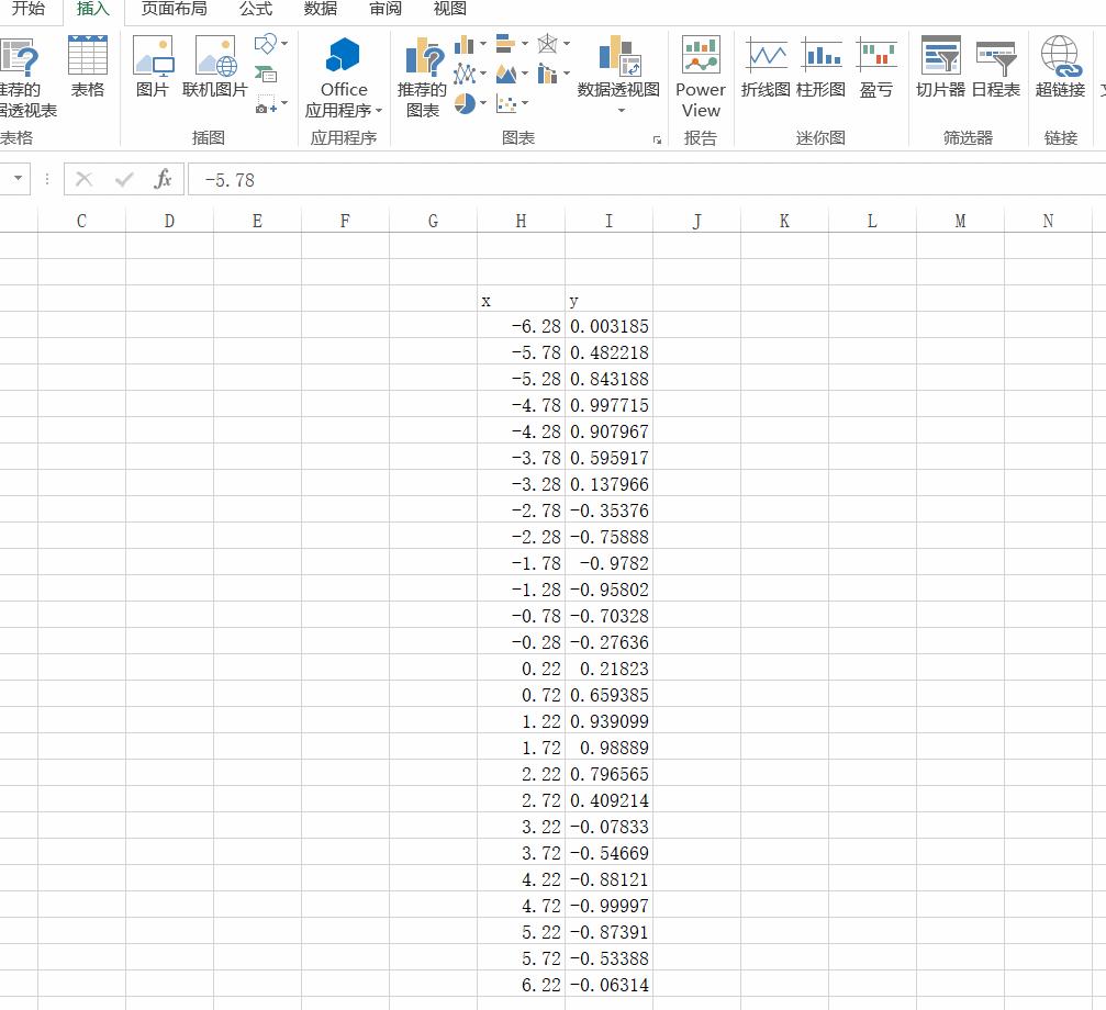 Excel绘制函数图像的方法 - 知乎