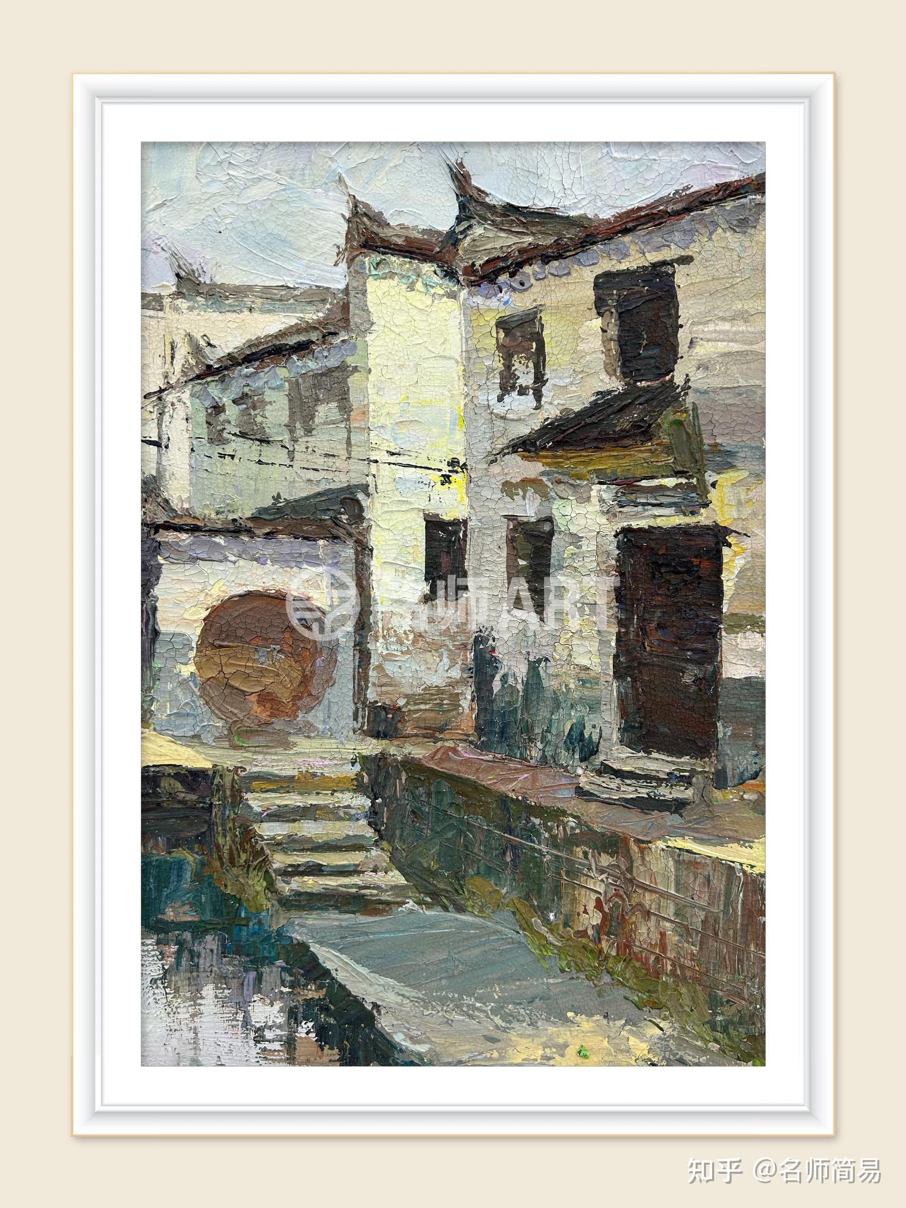 婺源写生优秀作品合集(色彩部分) - 知乎