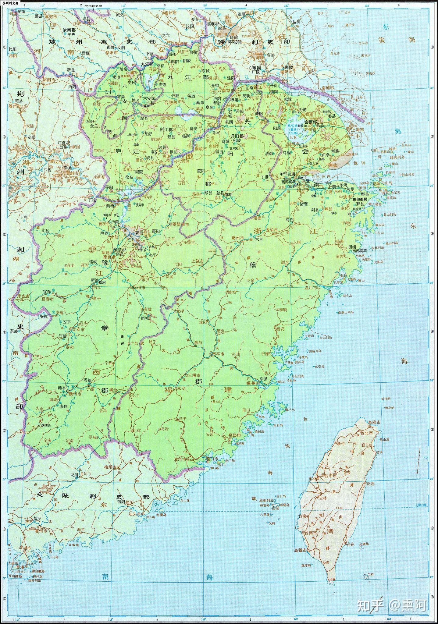 吴楚七国之乱中吴王刘濞封国吴国疆域略论。 - 知乎