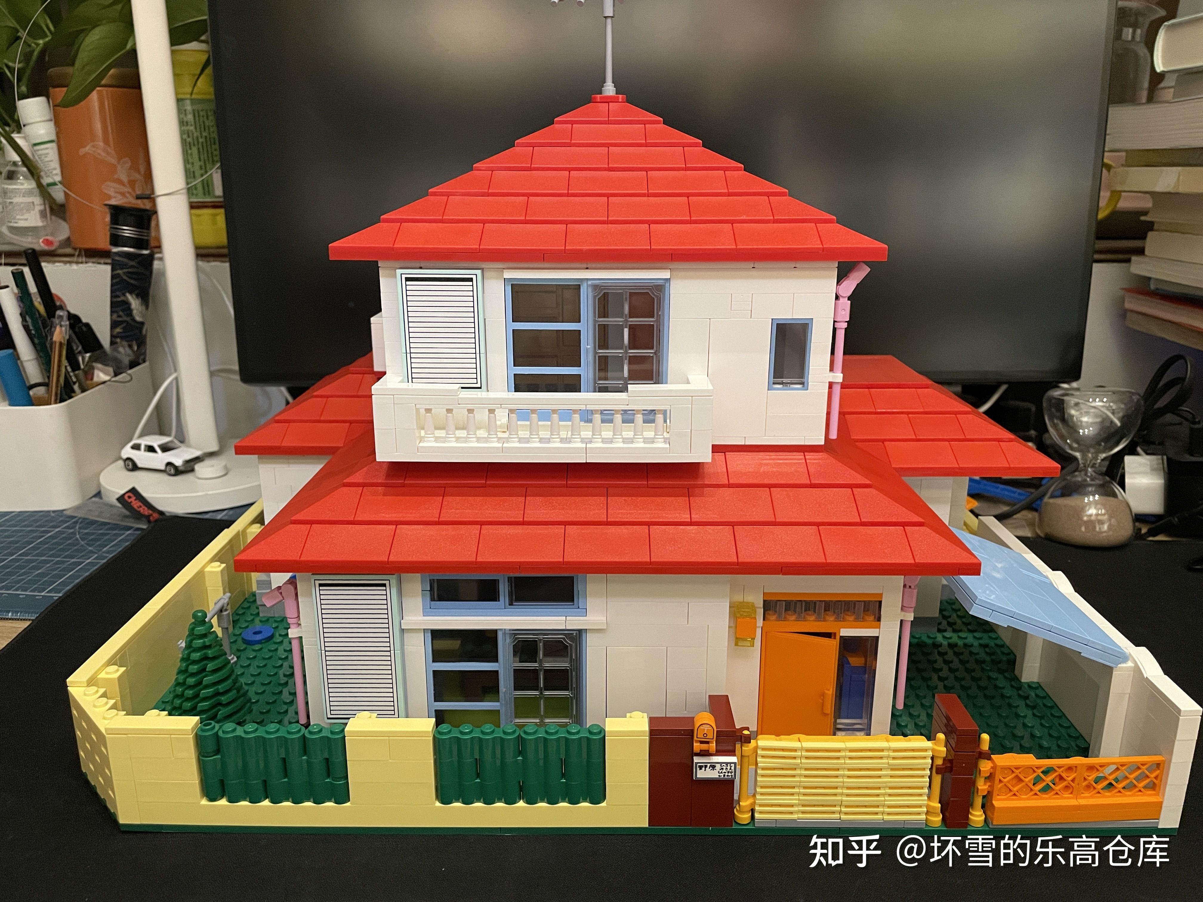 打工人沉浸式体验别墅生活评测keeppley积木蜡笔小新的家