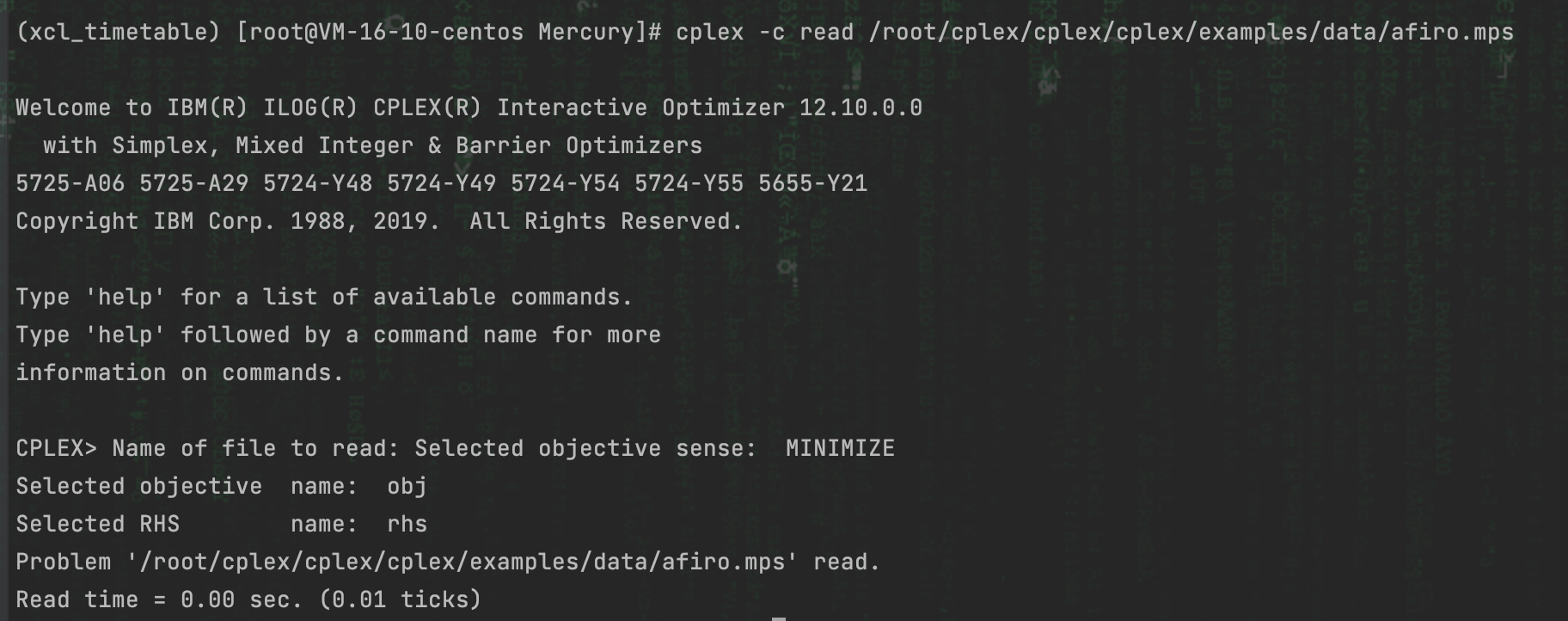 Cplex12 10 Linux python3 6 3 8 Cplex12 10 linux python3 6 3 8