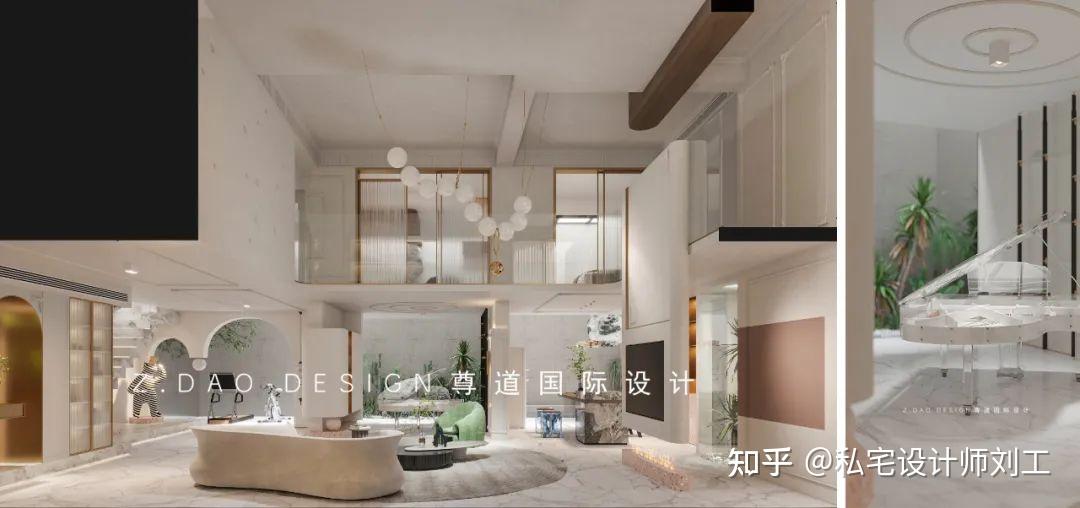 大宅别墅地下室有挑空，做个夹层不香吗？ - 知乎