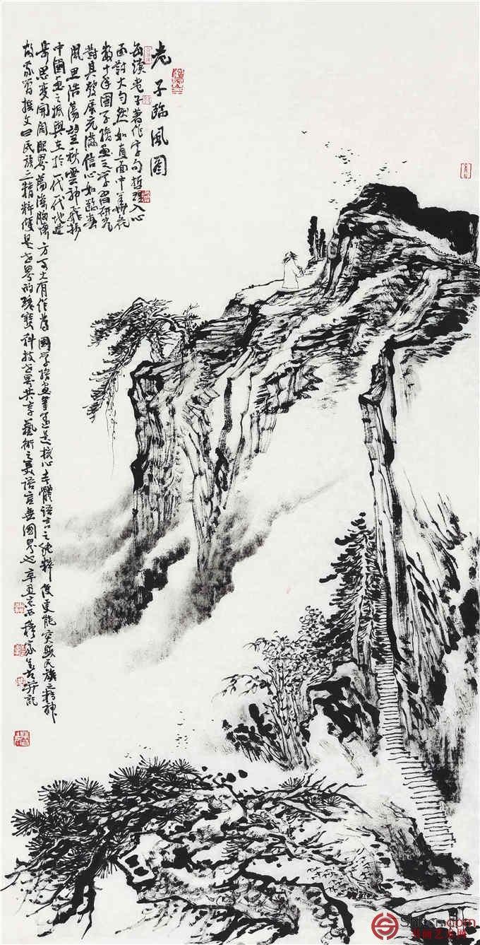 穆家善:中华赤子的焦墨山水情怀