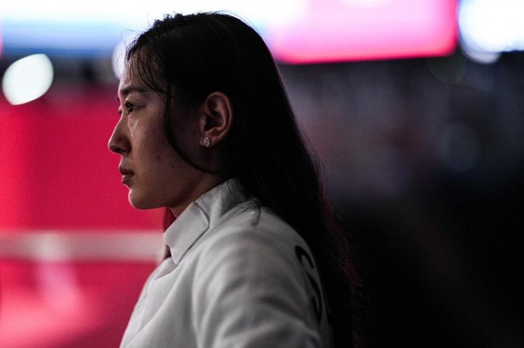 东京奥运会许安琪不论输赢中国女重大旗不倒