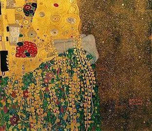 今日の超目玉 グスタフ クリムト 接吻 Smith U0026 手彩色額装 人物画 Migneco 絵画 タペストリ